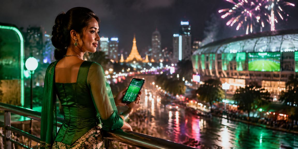 ရန်ကုန် မြို့တွင်း ၂လုံး၃လုံးထီ ဝယ်ယူနေသူများ